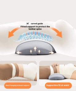 Alternative view of Waist Pillow Bed For Sleep Prominent Lumber Pad