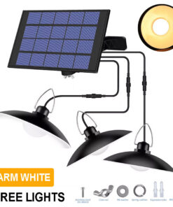 Lighting LED Solar Chandelier Outdoor Courtyard Waterproof - Image 10