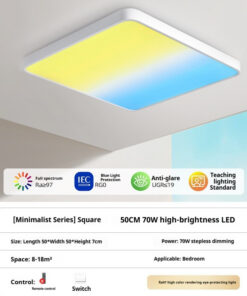 Alternative view of Smart Ceiling Light With Dynamic Natural Lighting Ideal For The Living Room