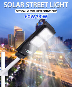 Alternative view of Solar Powered Sensor Outdoor Street light