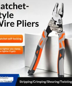 Multi-function Electrician's Wire Stripper Cutter And Crimping Pliers