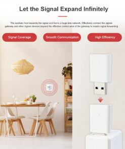 Graffiti Zigbee Smart Gateway Repeater USB Mini Zigbee Gateway Signal Amplifier Stabilizer