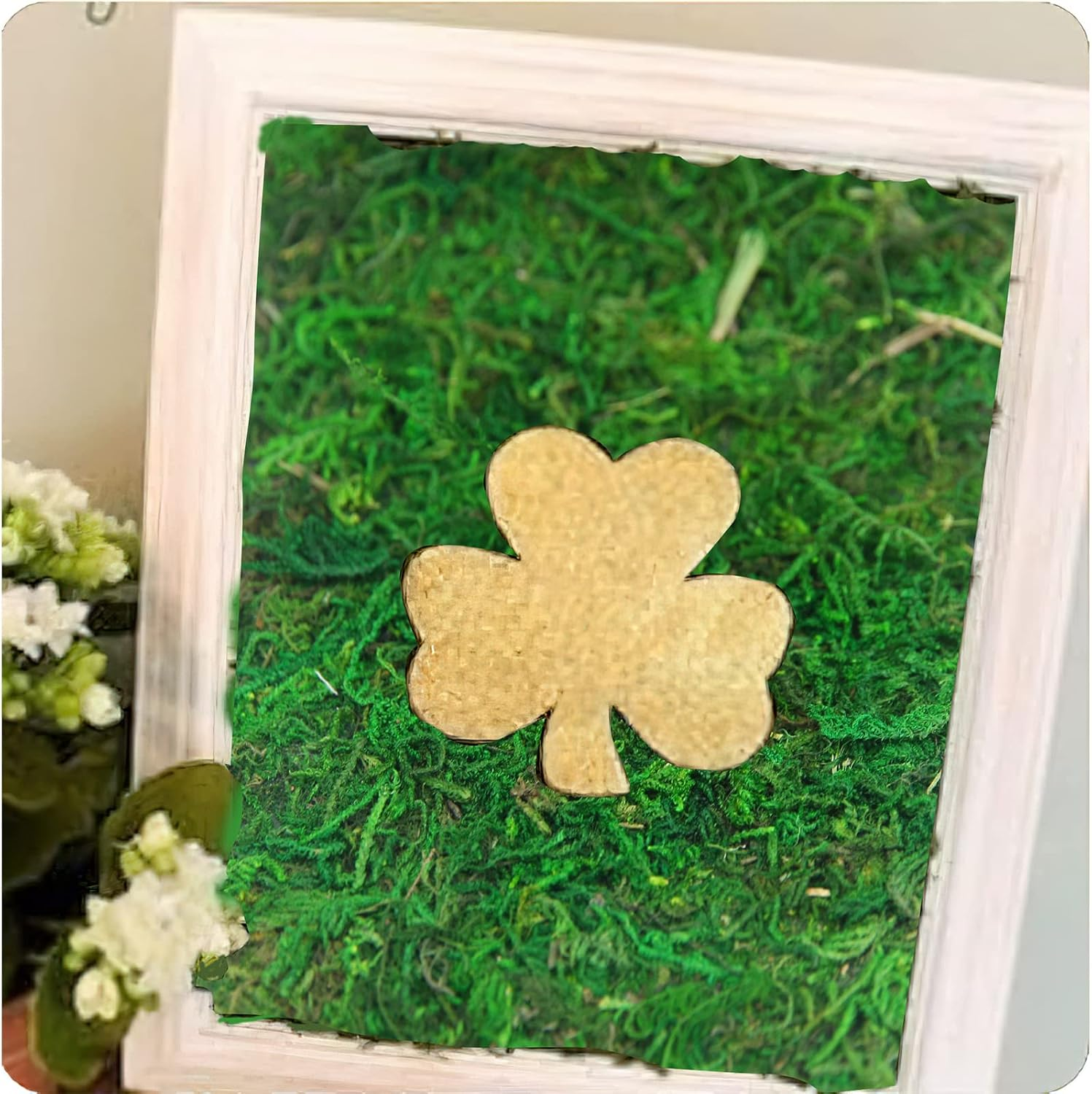 2 Pcs Floral Moss Roll Rug 4" X 48" Dried Moss Mat for Crafts Table Runner Fairy Gardens Wedding Woodland Decor Preserved Green Moss Sheets for Forest Decoration Carpet Grass Wall 10X120Cm - Image 7