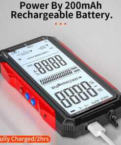 Fully Automatic Burn-Proof Large-Display Smart Multimeter