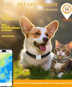 Pet GPS Global Locator Health Monitoring