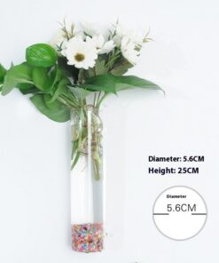 Creative Hydroponic Hanging Transparent Glass Vase - Image 9