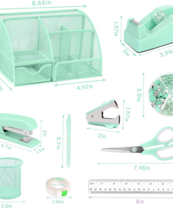 Office Desk Accessories 12-Piece & Desk Organizers and Accessories - Image 6