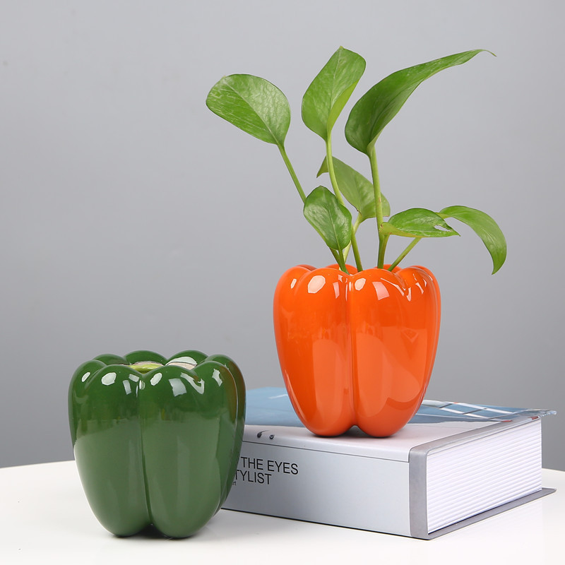 Creative Ceramic Hydroponic Pothos Planter Decorative Ornaments - Image 2