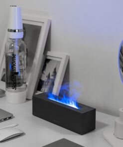 Alternative view of 200ML Good-quality Modern Flame Humidifier USB Air Aroma Diffuser Ultrasonic Cool Misting Fogger For Home