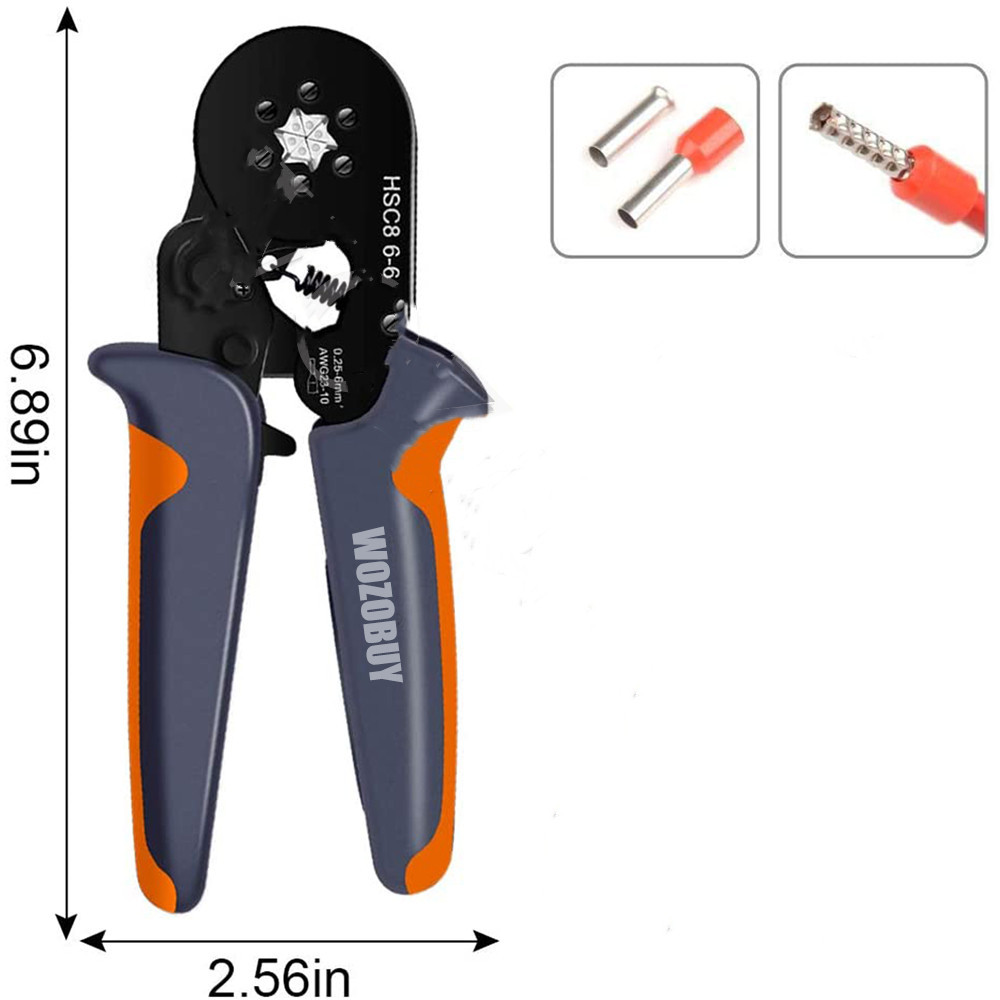 Multifunctional Wire Stripper Crimping Tool Kit - HSC8 6-6 - Image 4