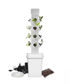 16-Plant Vertical Hydroponic Garden Tower System