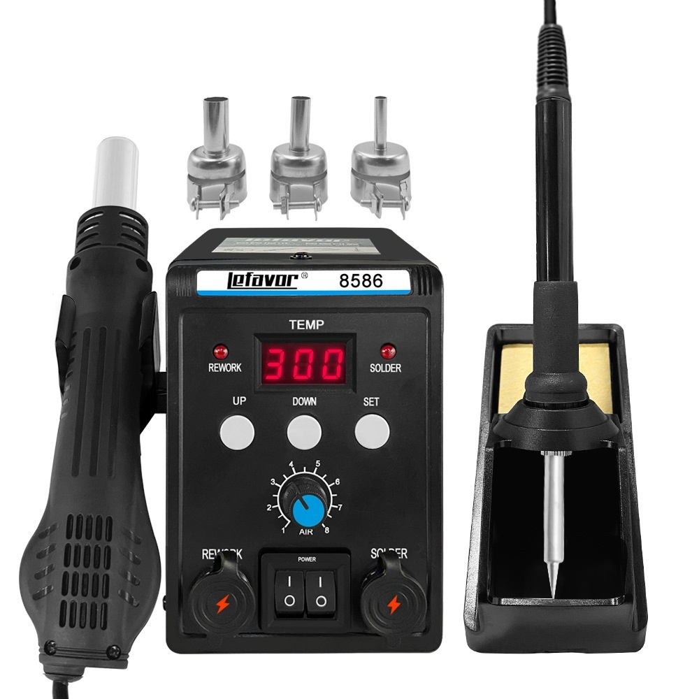 Digital Temperature Control Hot Air Gun Welding Station - Image 3