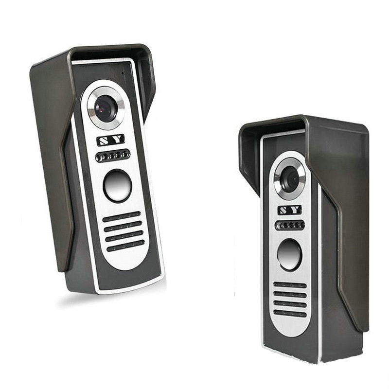 ENNIO 7 Inch Color Video Intercom Doorbell Night Vision Rainproof - Image 4