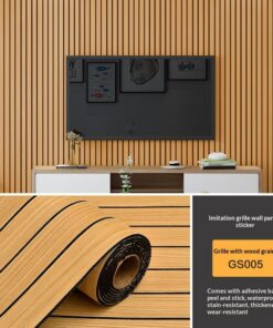 Wall Decor Self-Adhesive Grid Panel Wall Sticker - Image 9