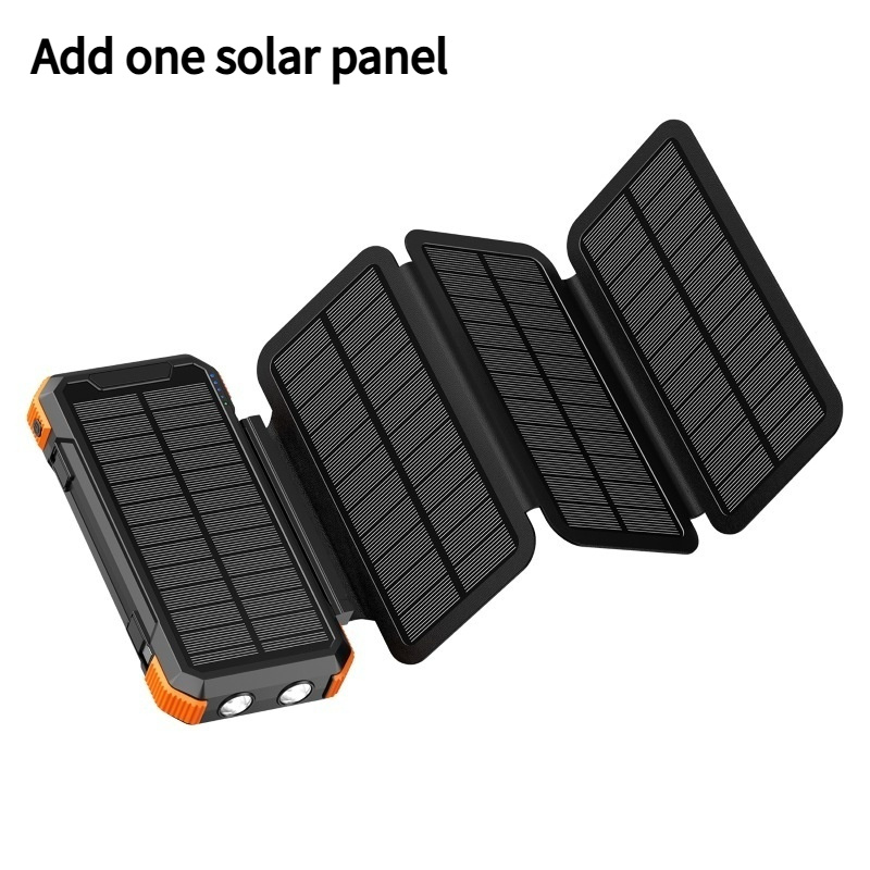 Outdoor Power Bank With Foldable Hand-Crank Solar Charger - Image 9