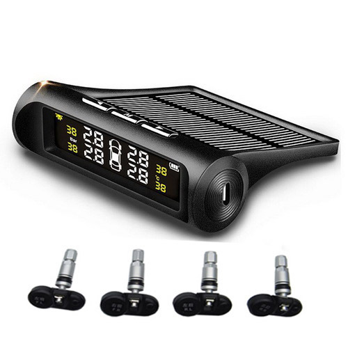 Solar Wireless Tire Pressure Monitor TPMS Tire Pressure Monitoring System - Image 8