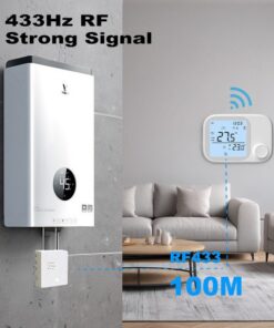 Smart Wi-Fi Wall-Mounted Boiler Thermostat - Image 4