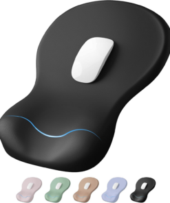 Ergonomic Mouse Pad with Wrist Rest, Mouse Pad Wrist Support(11.8L X 8W)