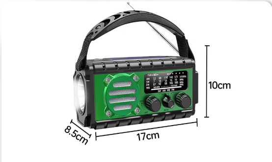 New Solar-Powered Multifunctional Emergency Radio - Image 4