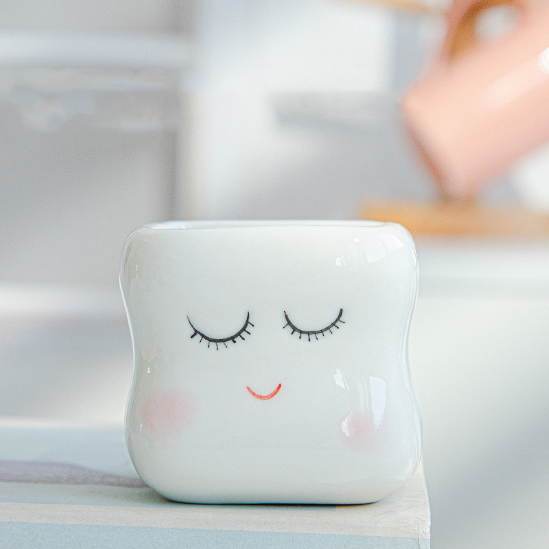 Plant Ceramic Flowerpot Indoor Succulent Cute Creative Personality - Image 7