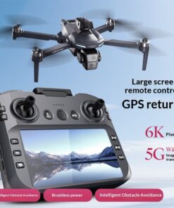 Cross-border XT606 Remote-Controlled Drone With Screen GPS And HD Camera