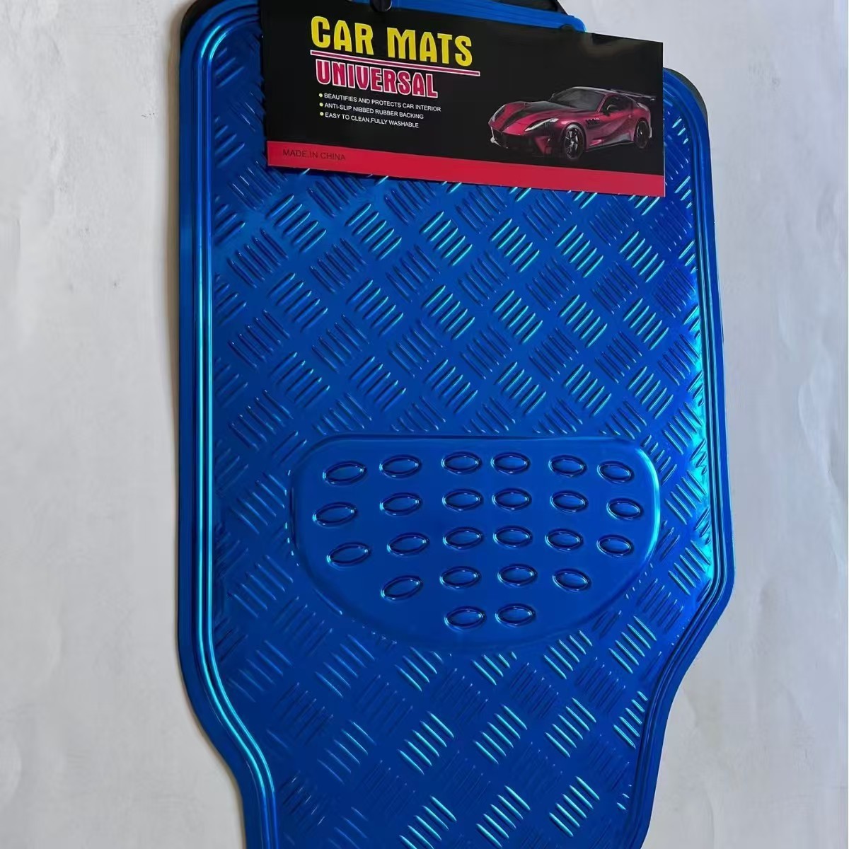 Car Aluminum Film Foot Mat Universal Non-slip Mat Waterproof Floor Mat - Image 3