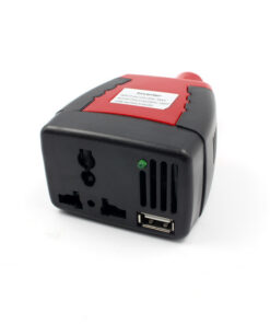 Alternative view of 150w car inverter 12v to 220v power converter booster