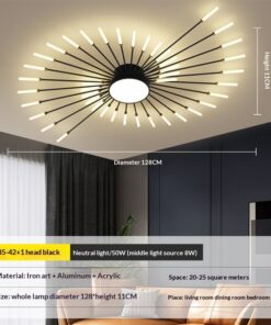 Modern Minimalist LED Lamp Lighting Living Room - Image 10