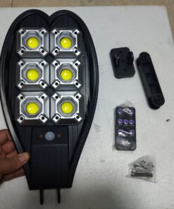 Alternative view of Remote Control Outdoor Solar Yard Light Human Sensing LED Street Lamp
