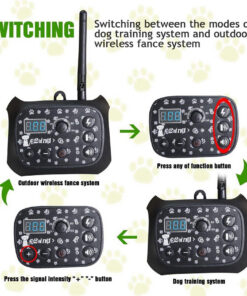 Alternative view of Automatic Remote Control Dog Trainer Pet Wireless Fence