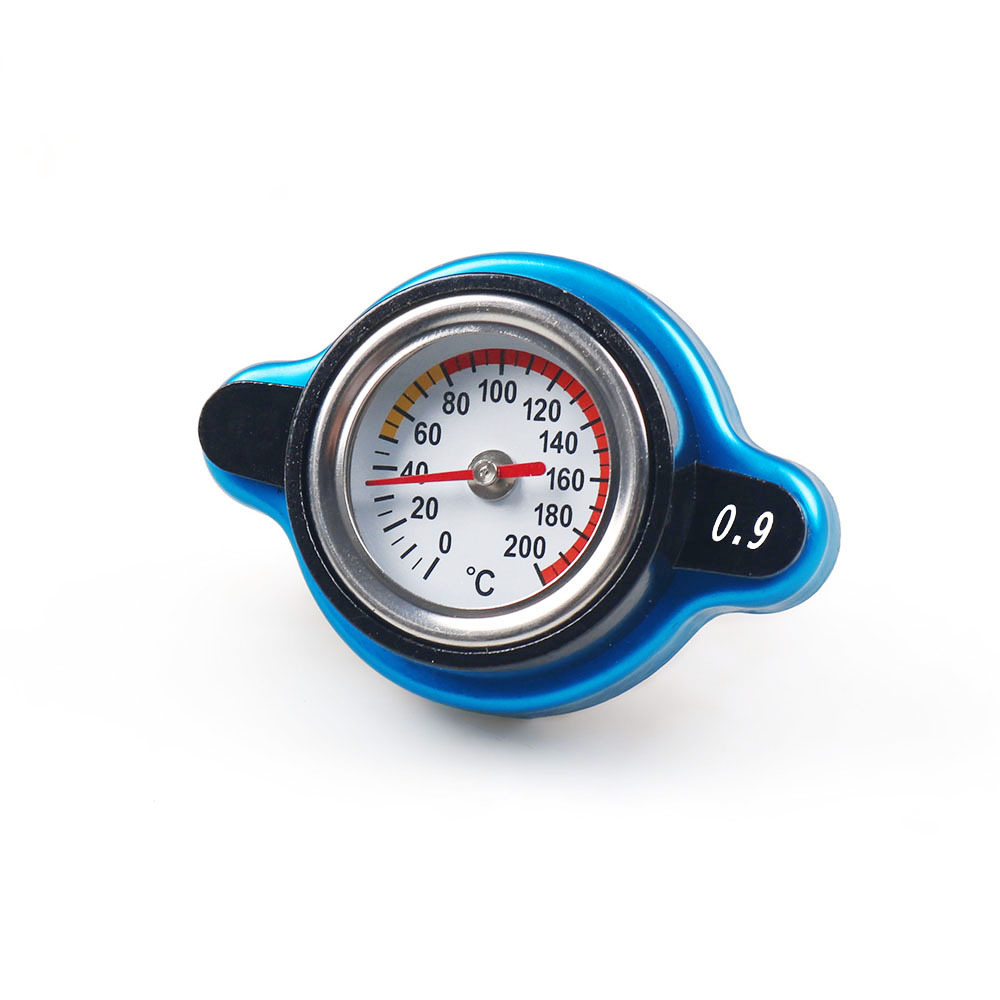 Car Modified Water Tank Cover Water Temperature Meter