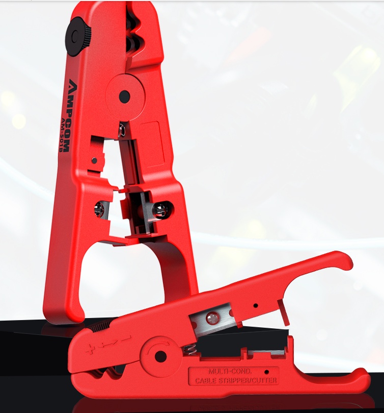 Multifunctional Wire Stripper Cutter Wire Stripper Electrician Computer Network Cable - Image 5