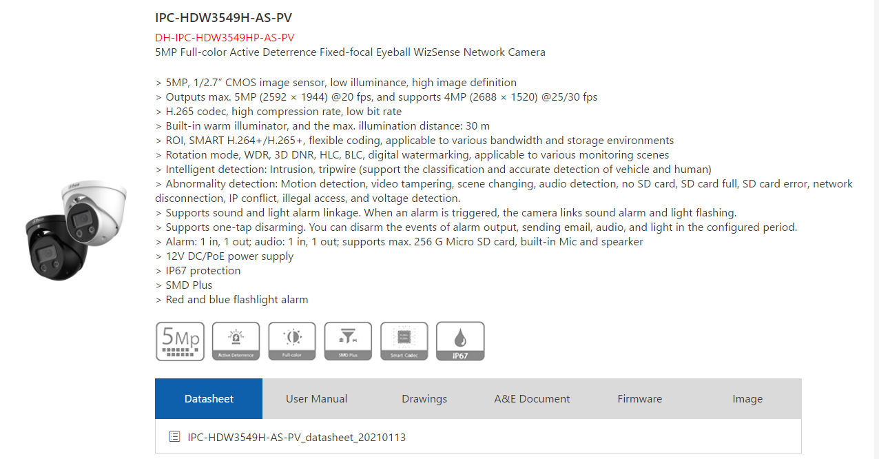 English Version 5 Million Full Color POE Network Camera - Image 4