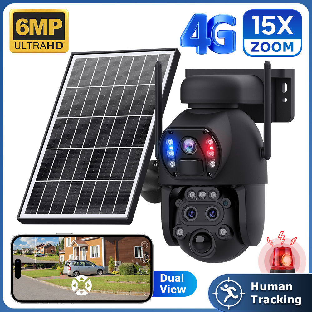 4G Trinocular Solar Camera 15x Zoom - Image 8