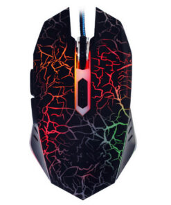 J10 tricolor backlight wired gaming keyboard set colorful luminous gaming mouse keyboard Russian keyboard - Image 6