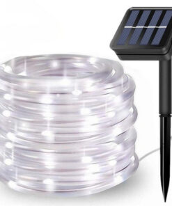 LED Solar Tube Lighting Chain Courtyard Decoration - Image 8