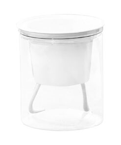 Alternative view of Hollow Striped Self-priming Hydroponic Flowerpot