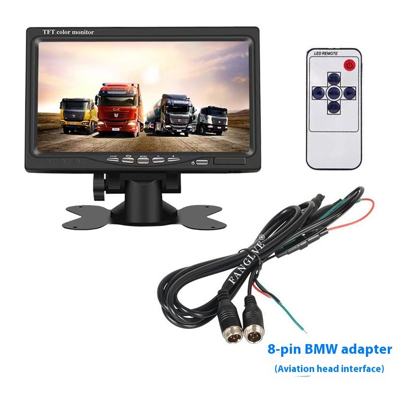 7-inch Car Monitor Desktop Reversing Monitor Display - Image 8
