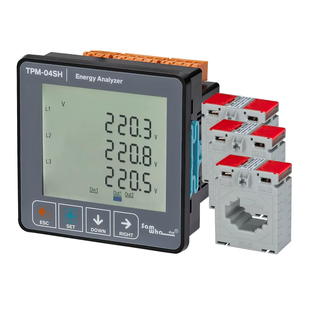 Samwha-Dsp TPM-04SH Energy Analyzer Multimeter 3P&4W - Image 2