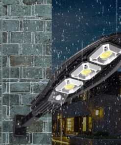 Remote Control Outdoor Solar Garden Induction LED Street Light 90 Core COB