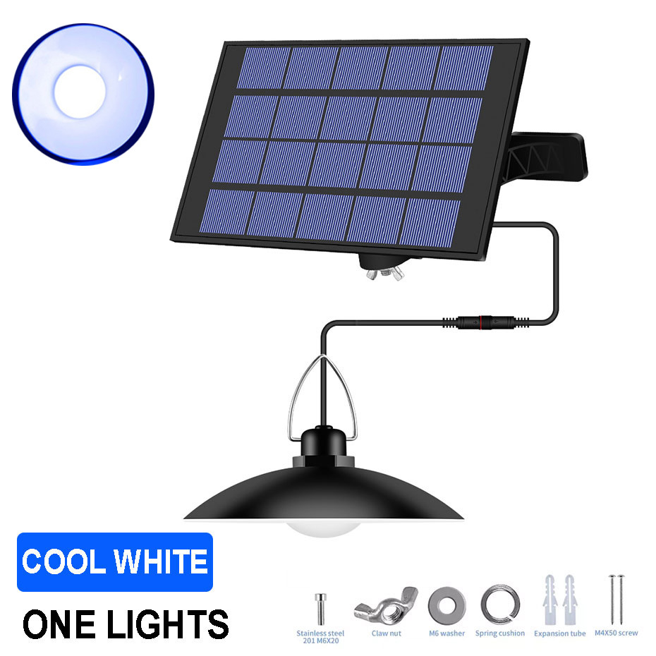 Lighting LED Solar Chandelier Outdoor Courtyard Waterproof - Image 5