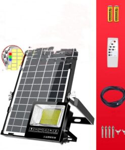 Super Bright Lighting Light Outdoor Street Lamp Volt Panel Solar Lamp - Image 3