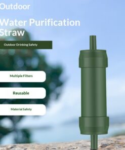 Portable Outdoor Ultrafiltration Water Purification Straw