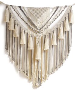 Alternative view of Bohemian Lace Wall Hanging Decorative Panel Handmade