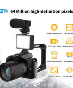 Million Pixels D5 HD Wifi Digital Camera 4K Night Vision