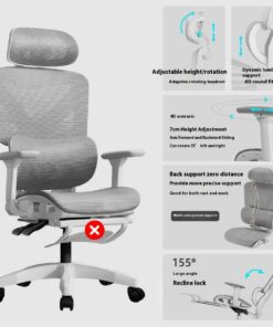 Boys And Girls Bedroom Office Ergonomic Long-sitting Comfortable Home Gaming Chair - Image 9