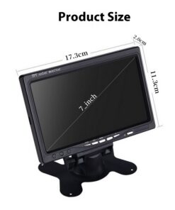 7-inch Car Monitor Desktop Reversing Monitor Display - Image 4