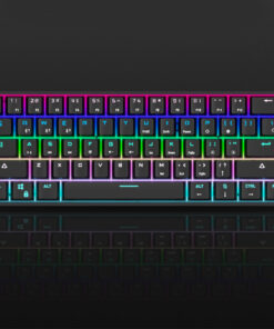 Wireless Bluetooth Keyboard Colorful PBT Keycaps Mechanical Keyboard
