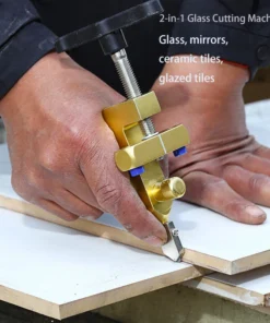 2 in 1 Glass Ceramic Tile Cutter with Knife Wheel Diamond Roller Cutter Cutting Machine Opener Breaker Tools Accessories