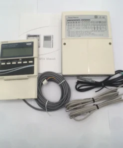 Alternative view of Solar Water Heater Controller SP24 System Setup Switch on Electric Heater Gas Boiler as Auxiliary Heating Device System